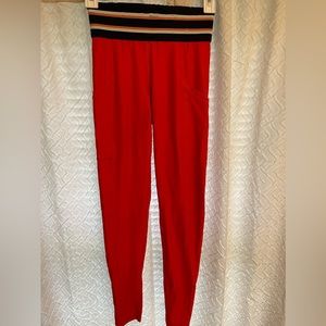 AERIE Red Athletic Leggings